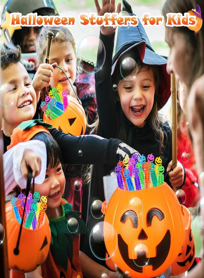 ZIRSENG 300 Piece Halloween Party Favor Bubbles, Halloween Bubble Wands Bulk for Kids Party Favor Supplies, Trick or Treat Goodie Bags, School Classroom Game Rewards, Halloween Miniatures - Image 5